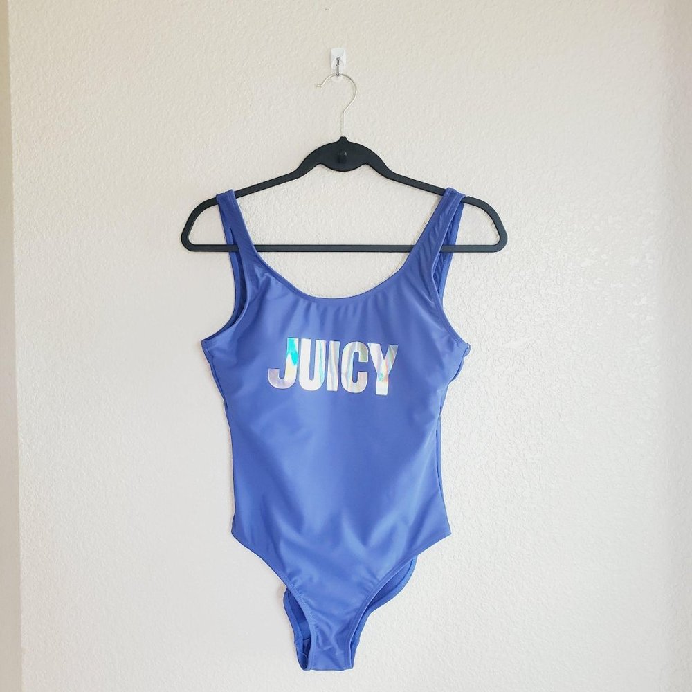 NWT Juicy Couture Foil Surf The Web Swimsuit L - Picture 7 of 7